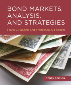 Bond Markets, Analysis, and Strategies 10th Edition - Original PDF